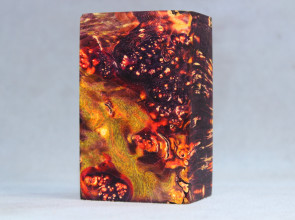 Stabilized Maple Burl Wood Mod Block